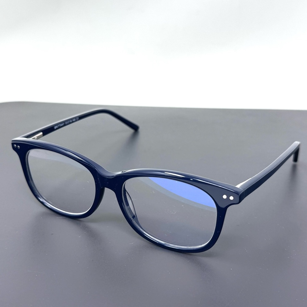 Eyebuydirect brittany blue Eyeglasses Frame Full Rim Unisex 53 [] 16-145
